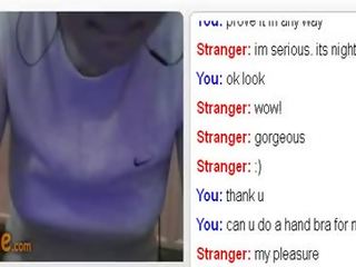 Mademoiselle On Omegle Showing All Her Body And Playing Wi